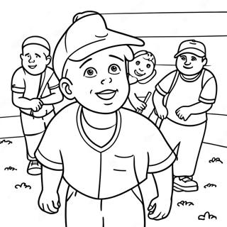 Sandlot Coloring Page 58965-48971