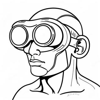 Cyclops Coloring Pages