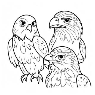 Birds Of Prey Coloring Page 59035-49027