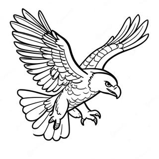 Majestic Eagle In Flight Coloring Page 59036-49030