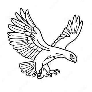 Majestic Eagle In Flight Coloring Page 59036-49031