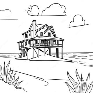 Pogue Life Outer Banks Coloring Page 59045-49034