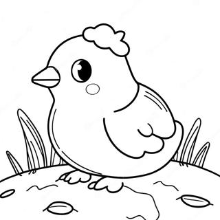 Peep Coloring Page 5904-4714