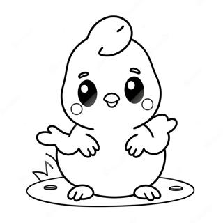 Peep Coloring Page 5904-4716