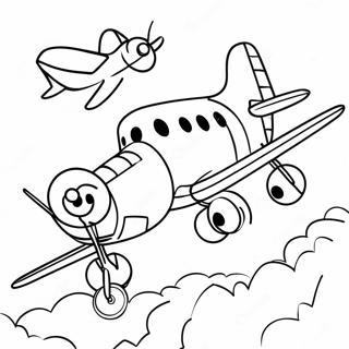 Planes Coloring Page 59055-49046