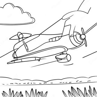 Planes Coloring Page 59055-49047