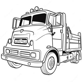 Rotator Tow Truck Coloring Pages