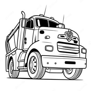 Rotator Tow Truck Coloring Page 59075-49059