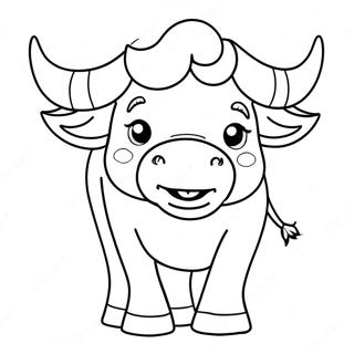 Benny The Bull Coloring Page 59095-49074