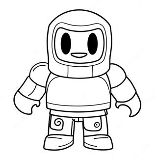 Roblox Noob Coloring Page 59105-49084