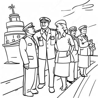 Cold War Historical Events Coloring Page 59125-49098