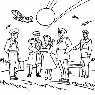 Cold War Historical Events Coloring Page 59125-49100