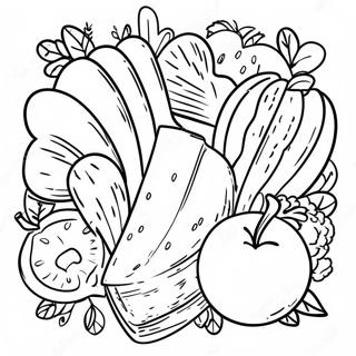 Healthy Food Coloring Page 59135-49102