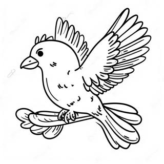 Peso Pluma Flying Through The Air Coloring Page 5915-4726