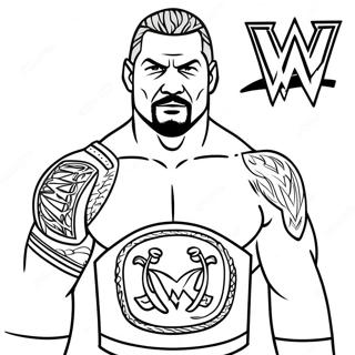 Wwe Coloring Page 59175-49140