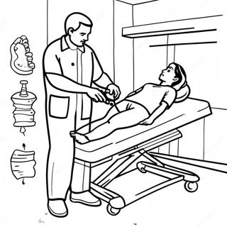 Physical Therapy Coloring Pages