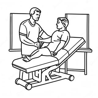 Physical Therapy Coloring Page 59196-49147