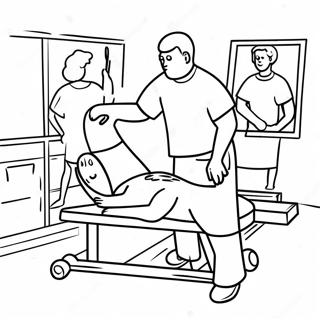 Fun Physical Therapy Exercises Coloring Page 59197-49152