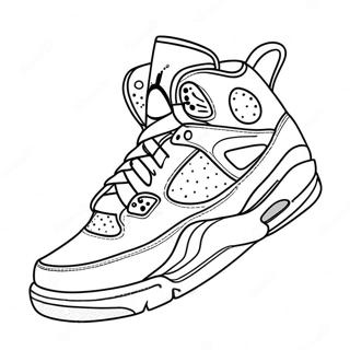 Jordans Coloring Pages