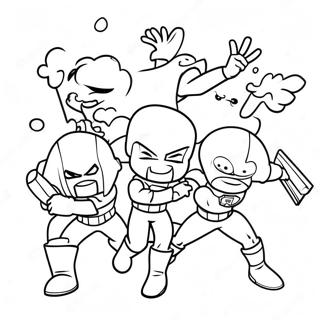 Super Hero Squad Coloring Pages