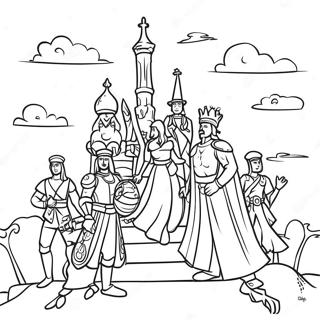 Divided Kingdom Coloring Page 59266-49206