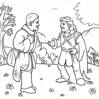 Divided Kingdom Coloring Page 59266-49207