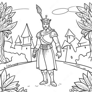 Divided Kingdom Coloring Page 59266-49208