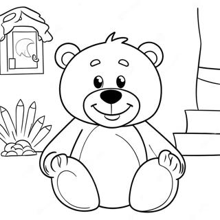 Bear In The Big Blue House Coloring Page 59306-49246