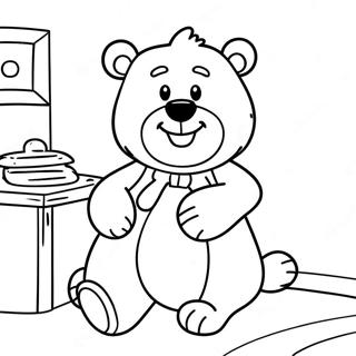 Bear In The Big Blue House Coloring Page 59306-49248