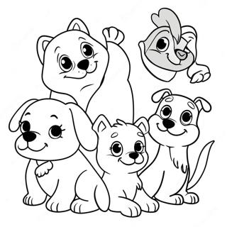 Disney Dogs Coloring Pages