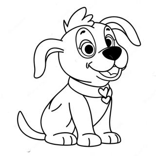 Disney Dogs Coloring Page 59346-49259