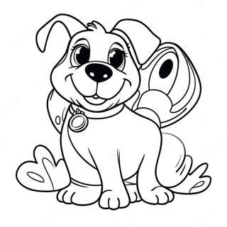 Disney Dogs Coloring Page 59346-49260