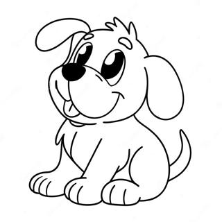 Playful Disney Dogs Coloring Page 59347-49274