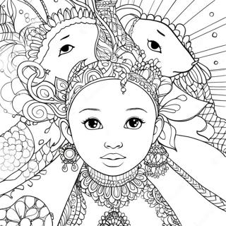 Diversity Coloring Page 5934-4740