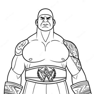 Wwe Coloring Page 59356-49270