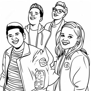 Kidz Bop Coloring Pages