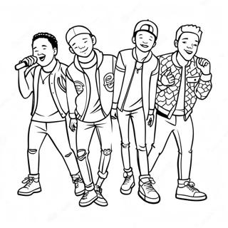 Kidz Bop Coloring Page 59366-49278