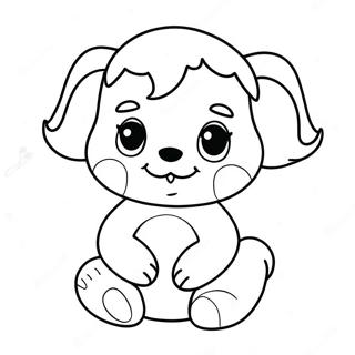 Cute Medium Coloring Page 59416-49316