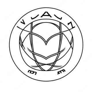 Mazda Logo Coloring Page 59436-49340