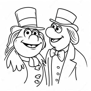 Muppets Christmas Carol Coloring Pages