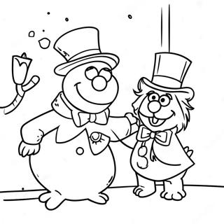 Muppets Christmas Carol Coloring Page 59456-49392