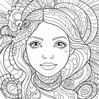 Illusion Coloring Pages