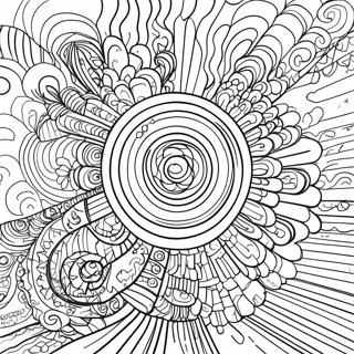 Illusion Coloring Pages