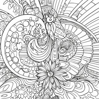 3d Optical Illusion Coloring Page 59477-49367