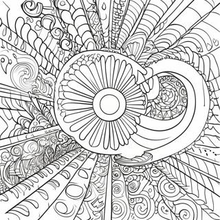 3d Optical Illusion Coloring Page 59477-49368