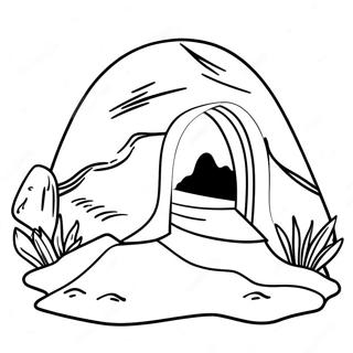 Empty Tomb Coloring Page 59486-49375