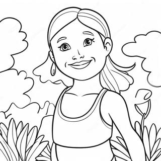 Health And Fitness Coloring Page 59496-49382