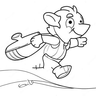 Chase Character In Action Coloring Page 59547-49430