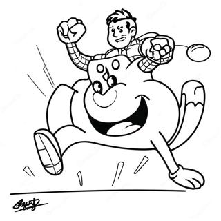 Chase Character In Action Coloring Page 59547-49431