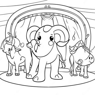 Amazing Digital Circus Coloring Page 59566-49443